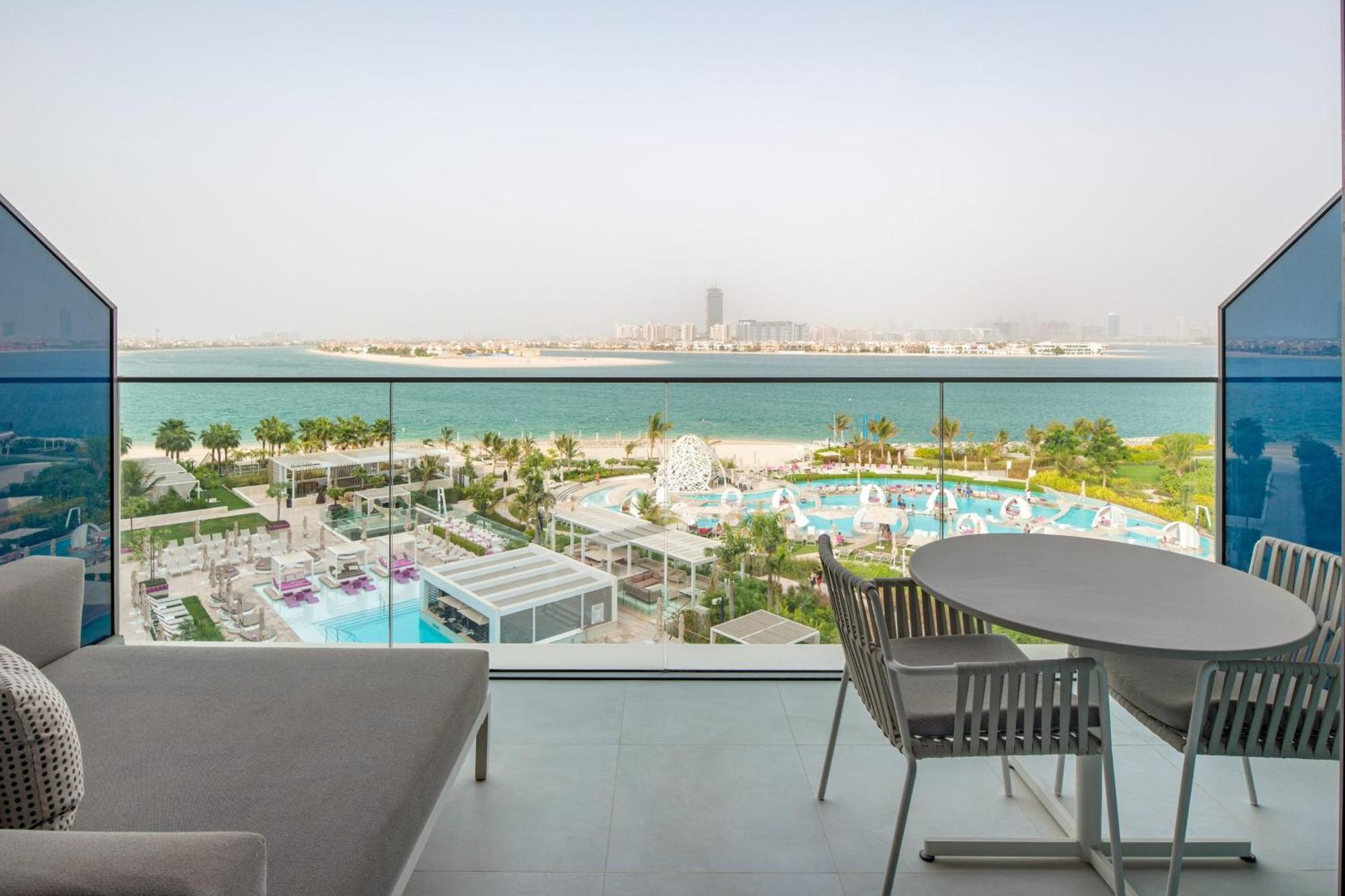 Hotel W Dubai - The Palm Zewnętrze zdjęcie View from the hotel